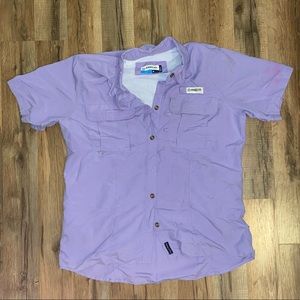 Purple Magellan Fishing Shirt